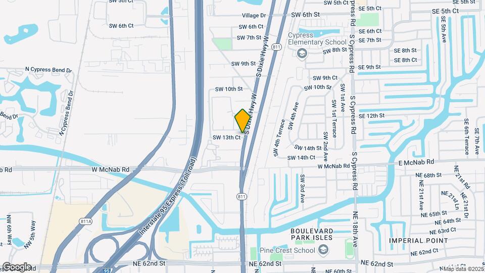 1329 S Dixie Hwy Map and Location Details
