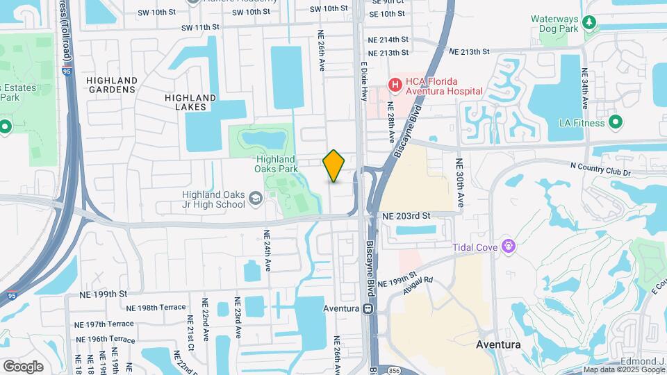 2600 NE 205th St-Unit -1 Map and Location Details