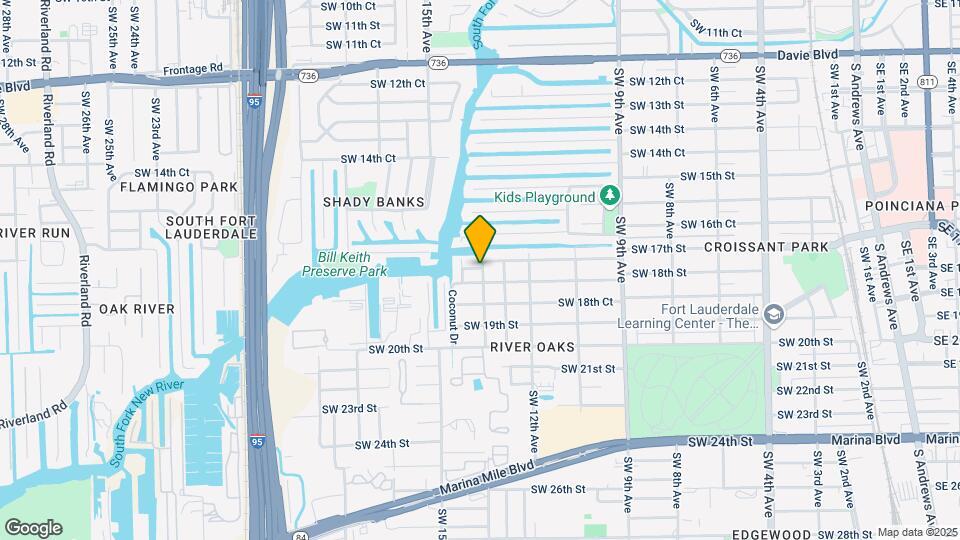 1413 SW 17th St Map and Location Details