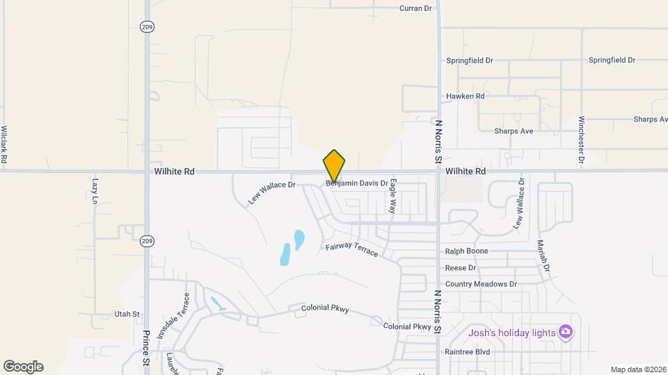 3505 Benjamin Davis Dr Map and Location Details