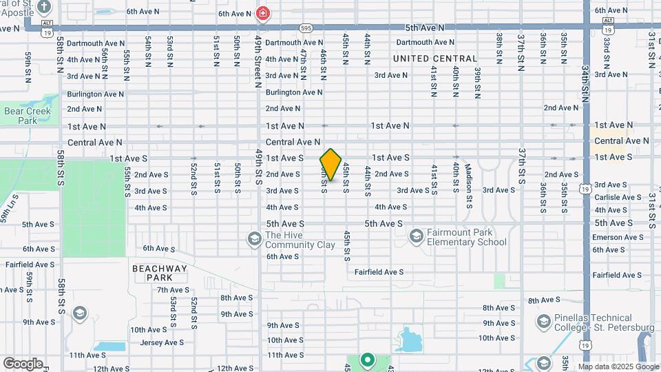 4551 3rd Ave S Map and Location Details