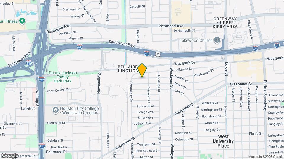 4225 Purdue St Map and Location Details