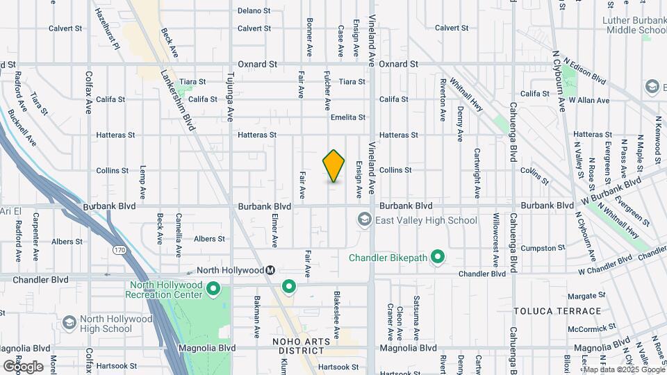 5630 Fulcher Ave Map and Location Details
