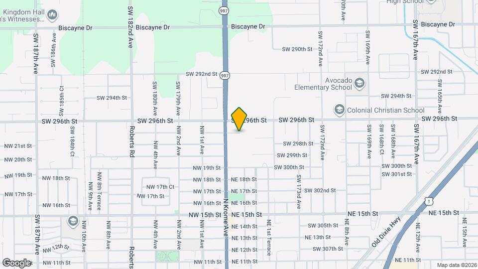 2151 N Krome Ave Map and Location Details