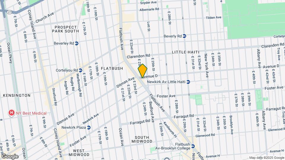 1233 Flatbush                  Ave Map and Location Details