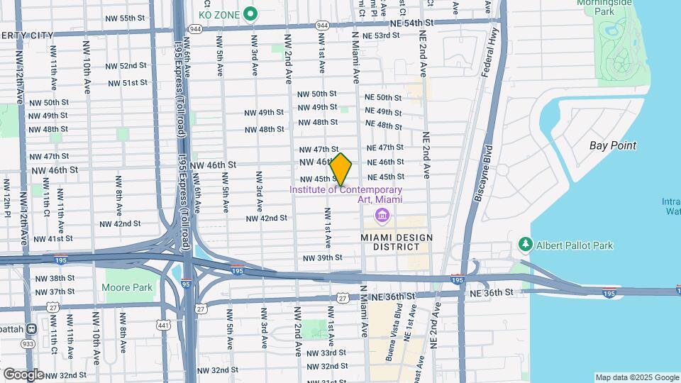 55 NW 44th St Map and Location Details