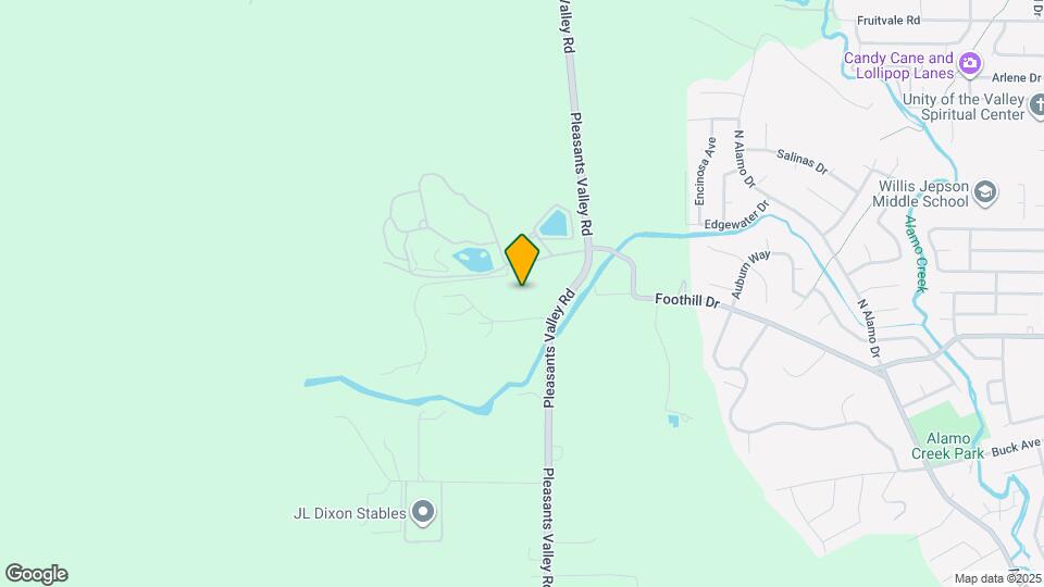 6297 Pleasants Valley Rd Map and Location Details