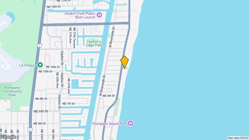 Breakers Condominiums Mapa y Detalles de la Ubicación