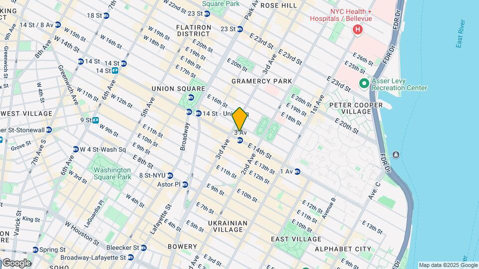 205 E 14 Street Map and Location Details