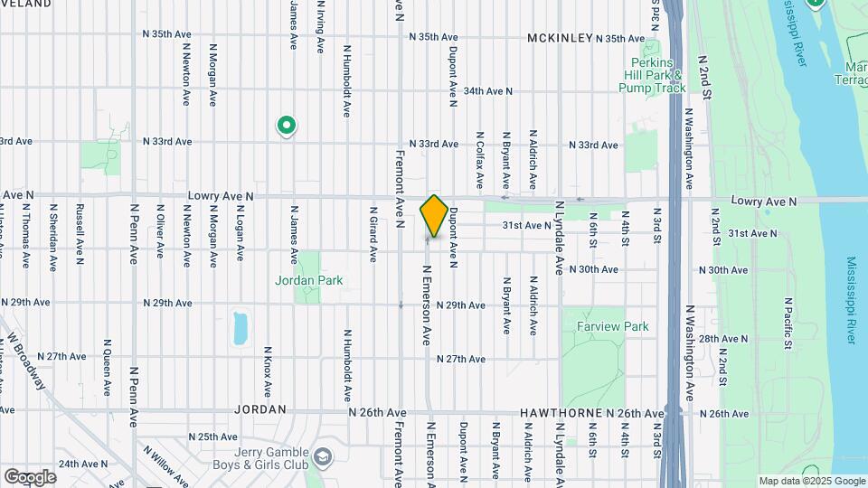 3006 Emerson Avenue N #1, Unit 1 Mapa y Detalles de la Ubicación