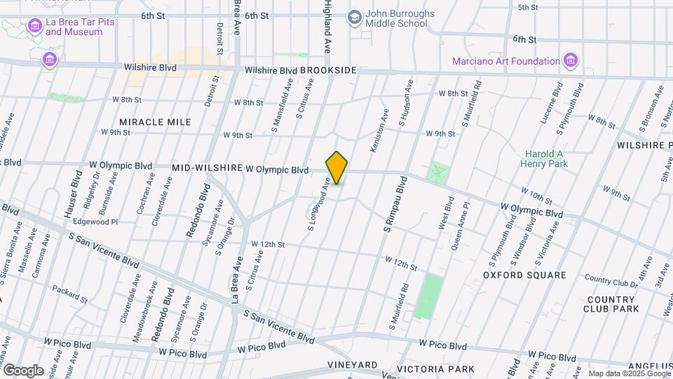 1031 S Tremaine Ave Map and Location Details