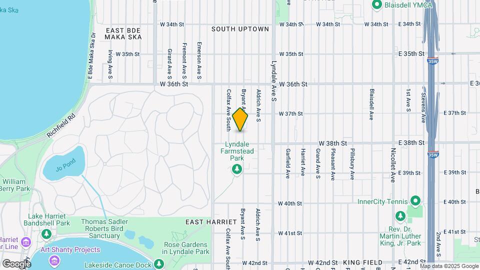 3740 Bryant Ave S Map and Location Details