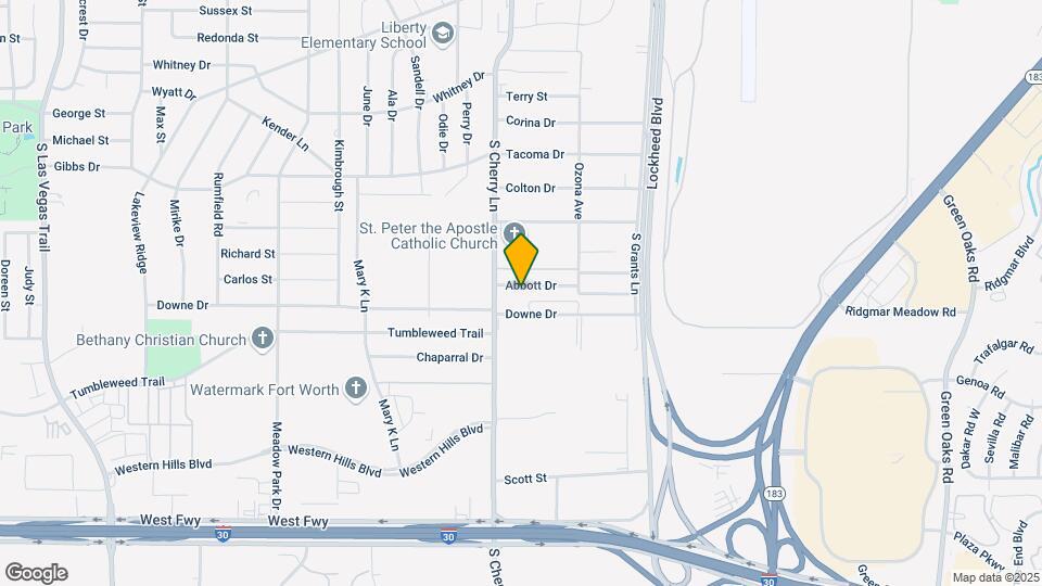 7841 Abbott Dr Map and Location Details