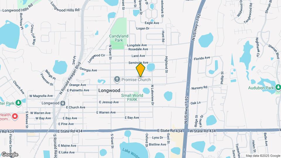 585 N Wayman St Map and Location Details