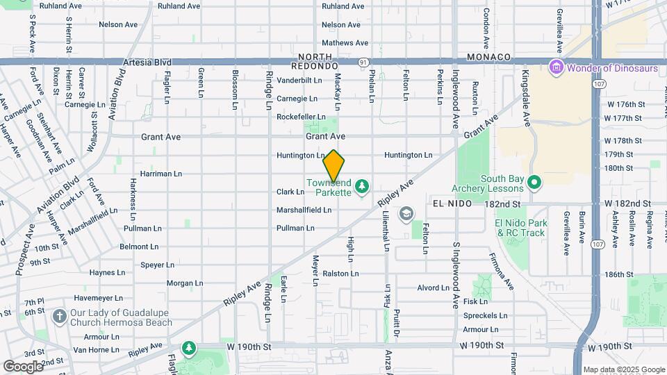 2321 Clark Ln Map and Location Details