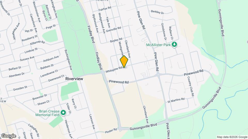 Findlay Estates - 529 Whitepine Map and Location Details