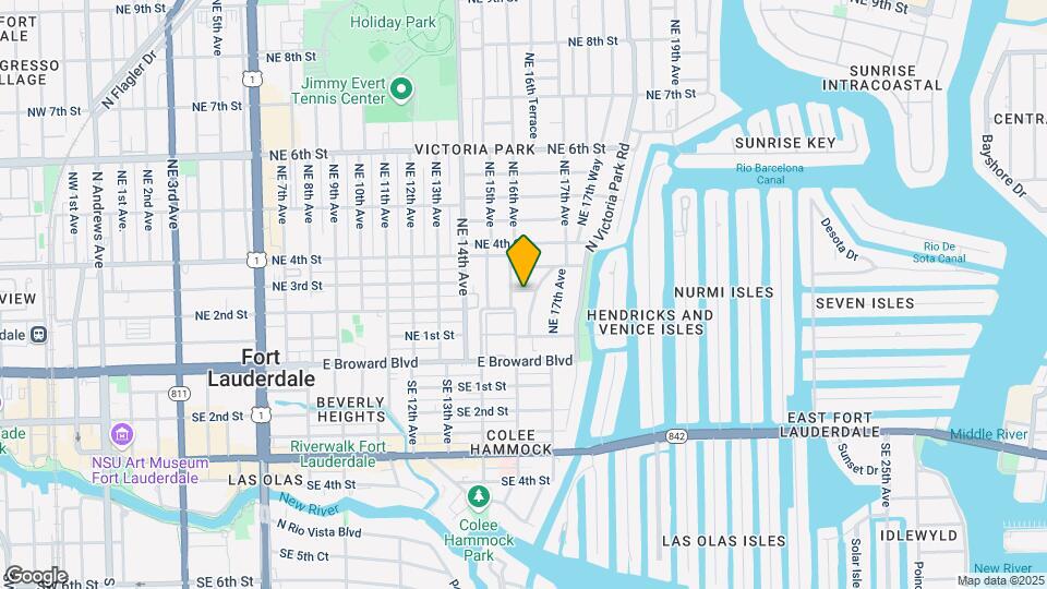 1606-1612 NE 2nd Ct Map and Location Details