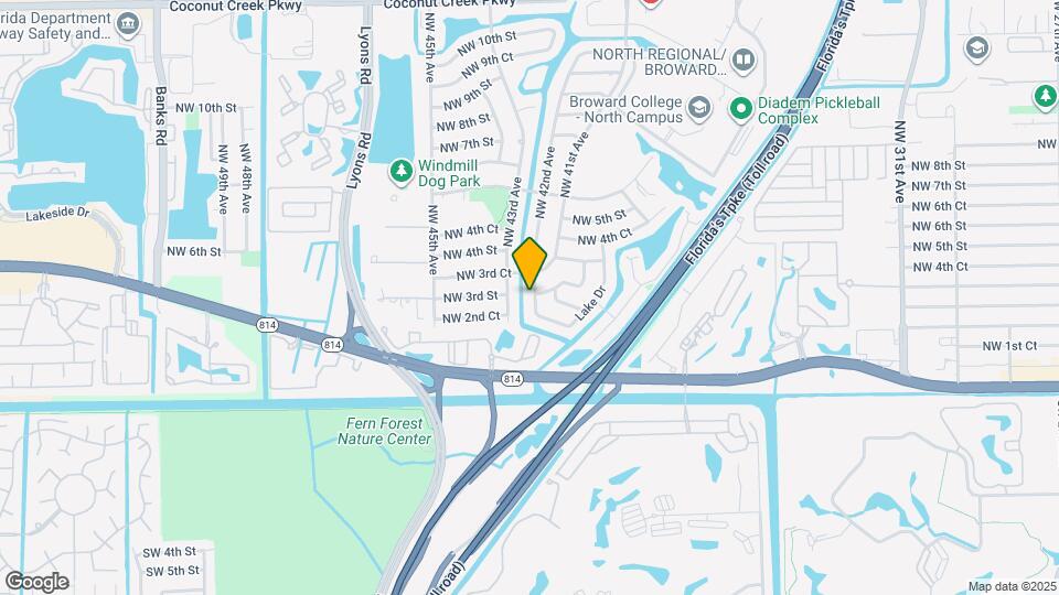 291 NW 42nd Ave Map and Location Details