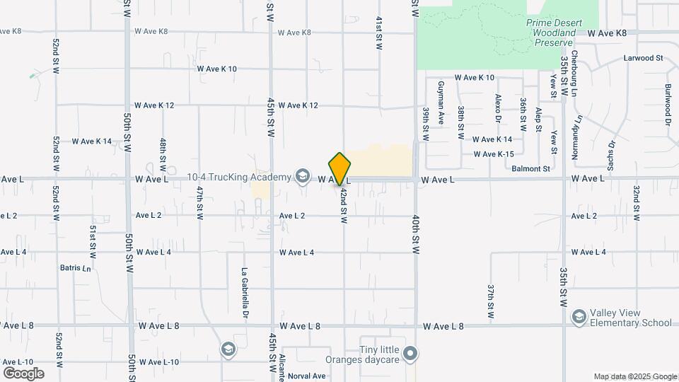 42739 42nd St W Map and Location Details