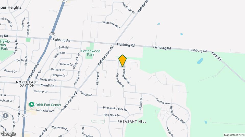 6961 Belleglade Dr Map and Location Details