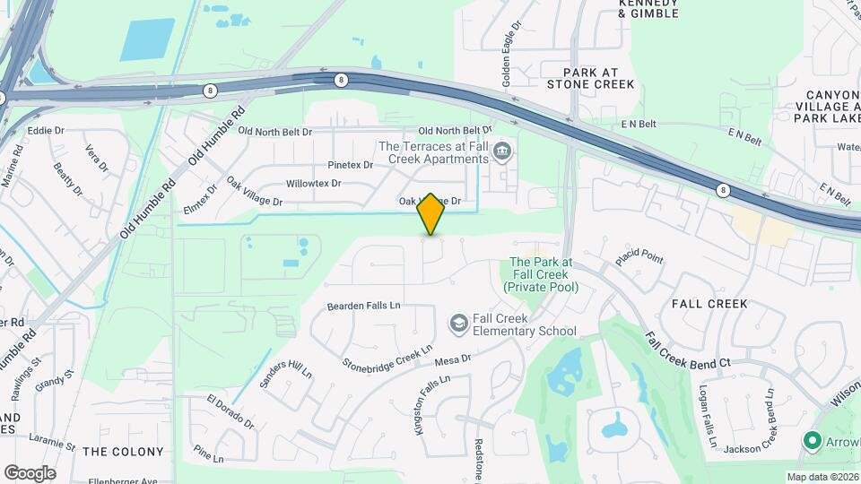 14738 Raven Hollow Ln Map and Location Details