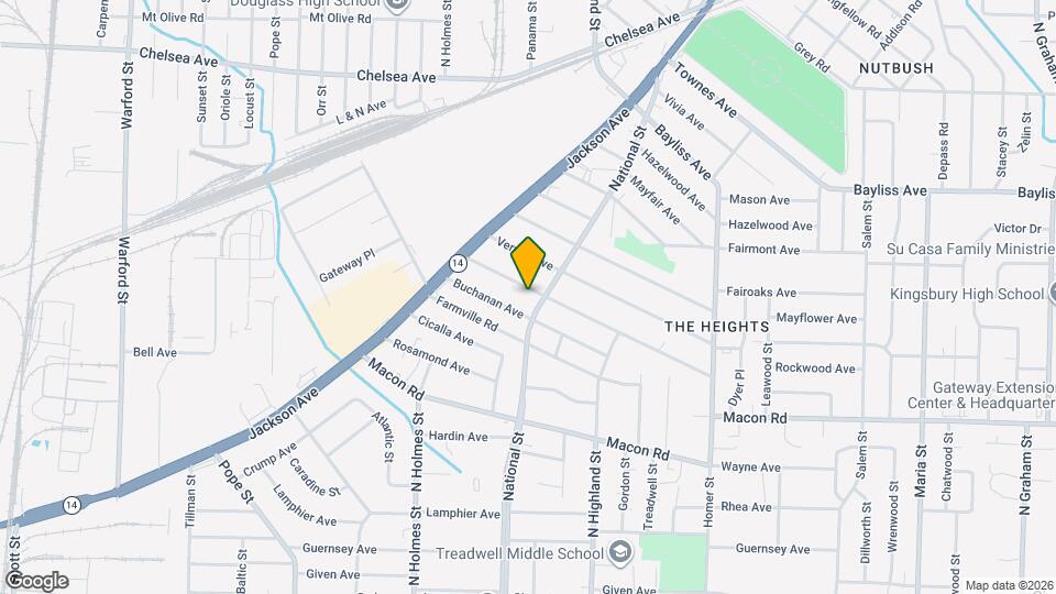 3417 Rockwood Ave Map and Location Details