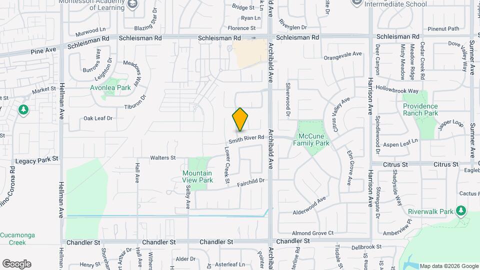 14325 Coyote Valley St Mapa y Detalles de la Ubicación