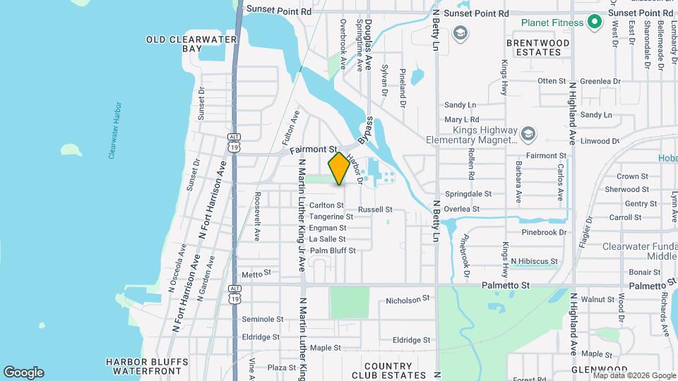 1504 N Madison Ave Map and Location Details