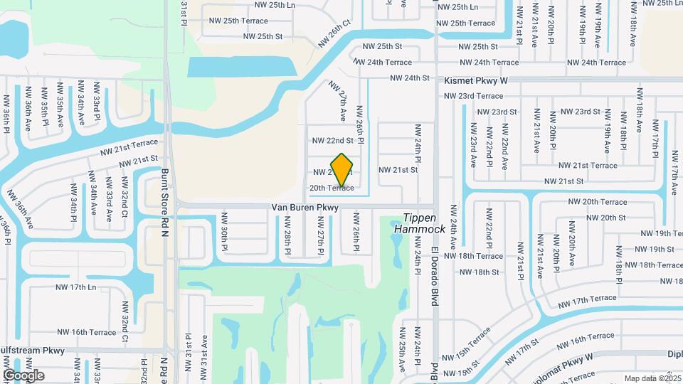 2700 NW 20th Terrace Map and Location Details