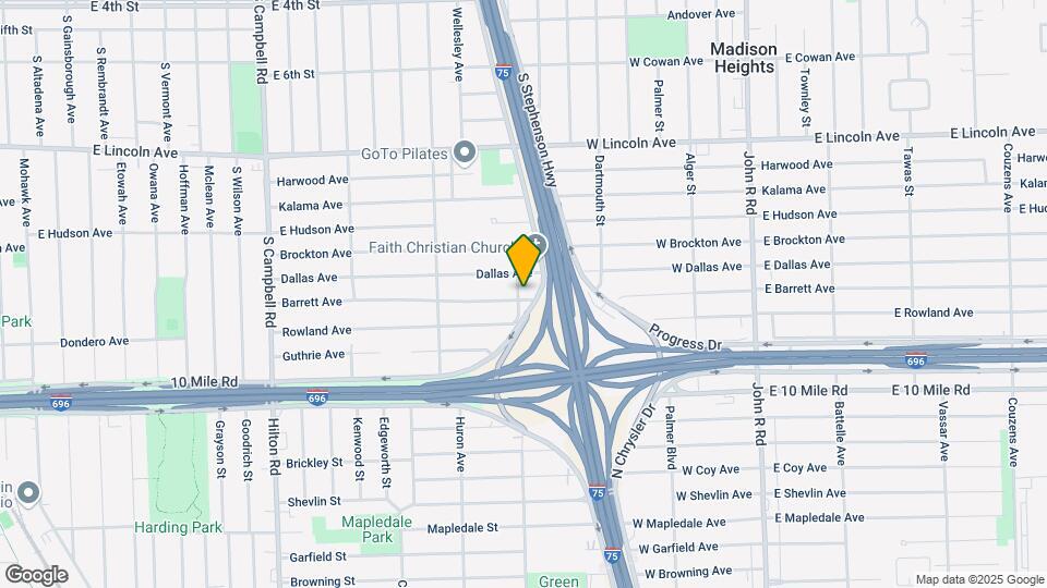 2501 Barrett Ave Map and Location Details