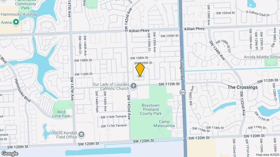 11041 SW 140th Ave Map and Location Details