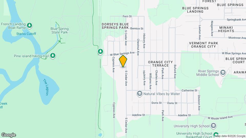 510 S Cedar Ave Map and Location Details