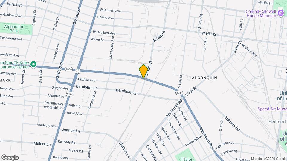 1600 Algonquin Pkwy Map and Location Details