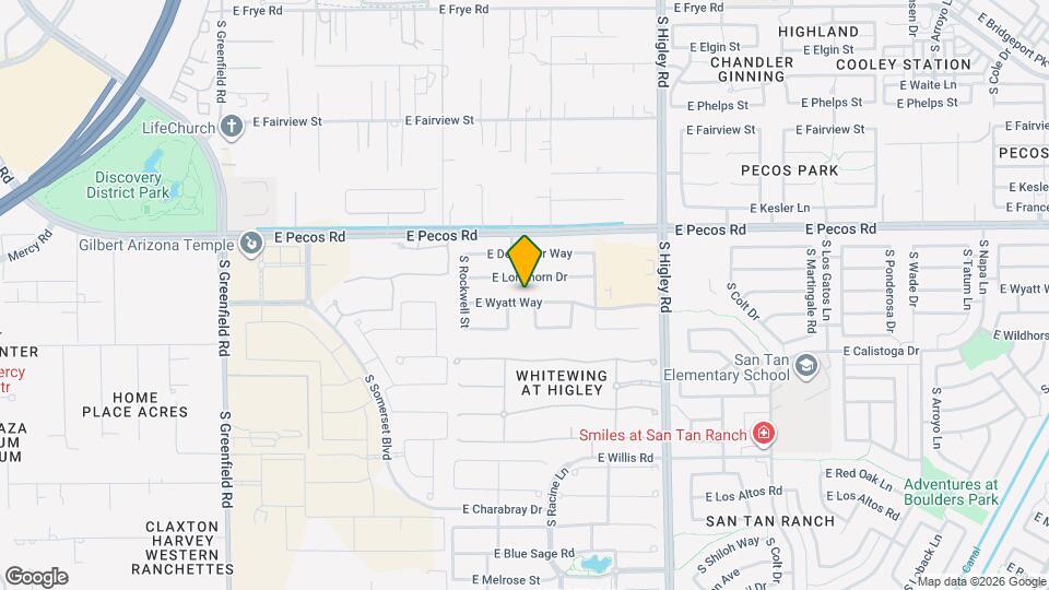 2937 E Longhorn Dr Map and Location Details