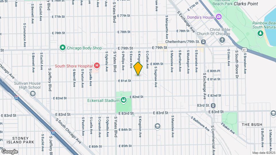 8050 S Kingston Ave Mapa y Detalles de la Ubicación