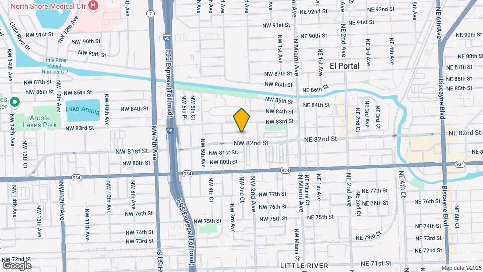 246 NW 82nd Terrace Map and Location Details