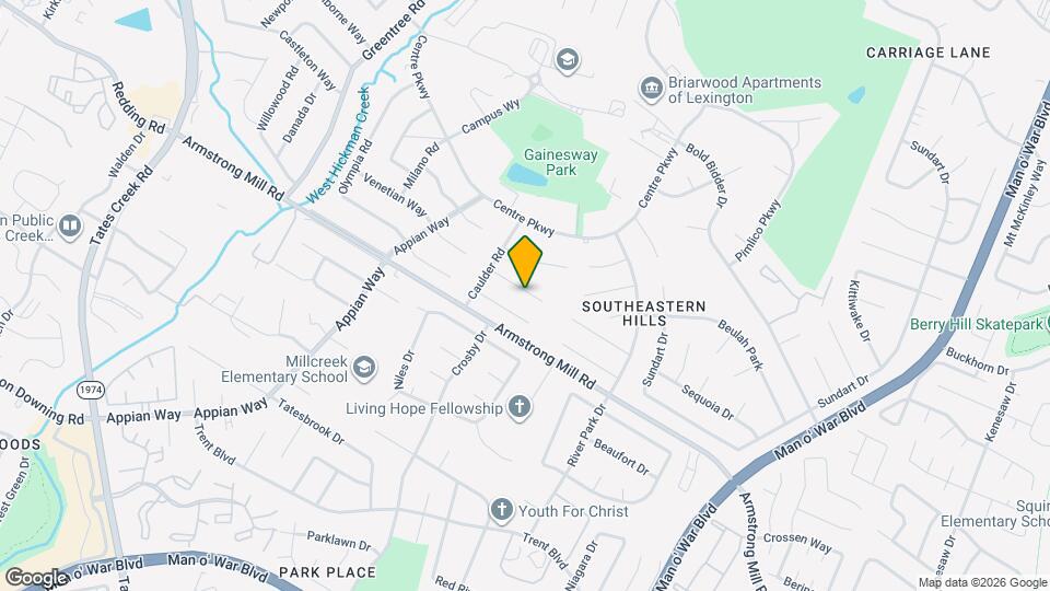 1252 Hot Springs Ct Map and Location Details