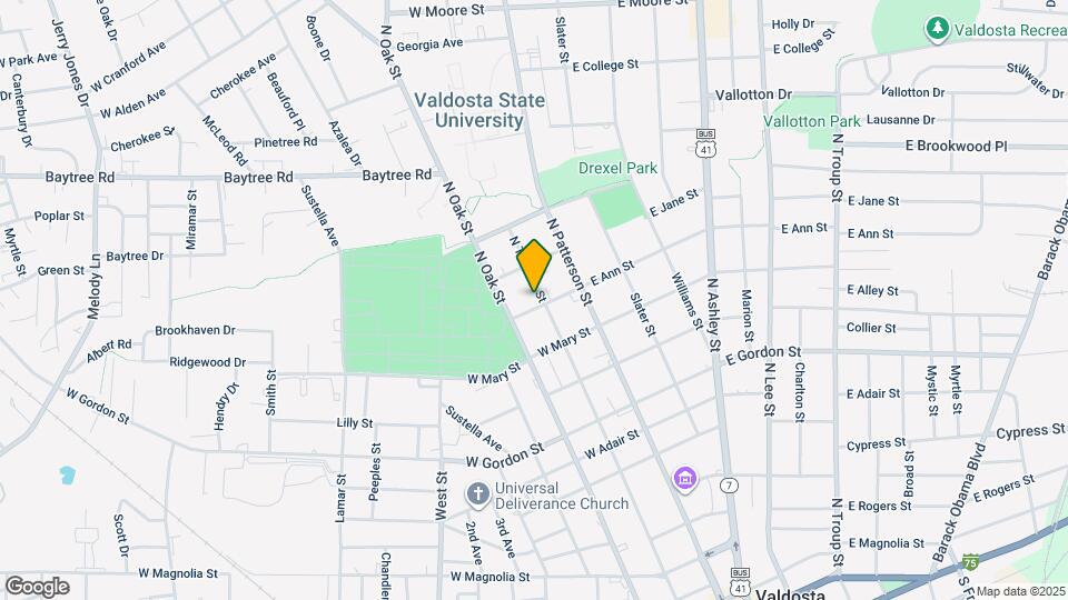 1200 N Toombs St Map and Location Details