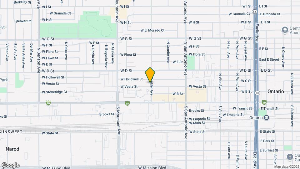 906 W Vesta St, Unit BackHouse Mapa y Detalles de la Ubicación
