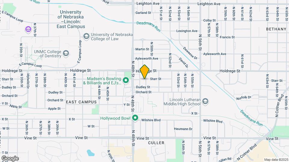 4971 Starr St Map and Location Details