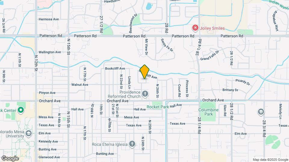 2420 Walnut Ave Map and Location Details