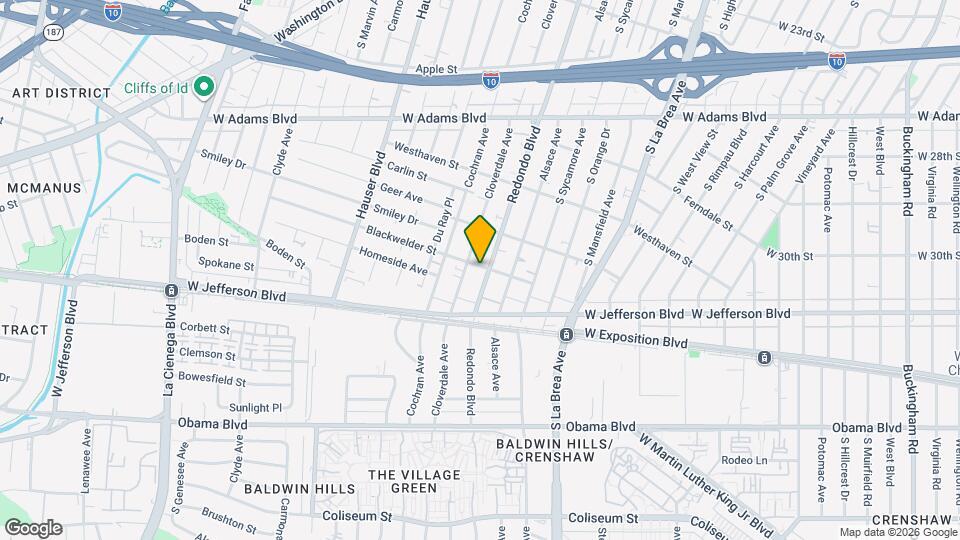 5238 Blackwelder St Map and Location Details