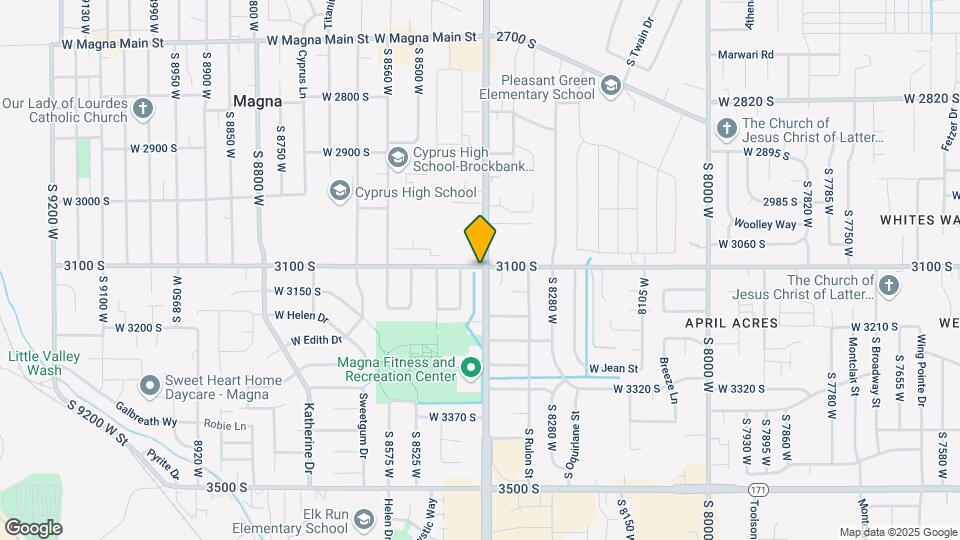 8415 W 3100 S Map and Location Details