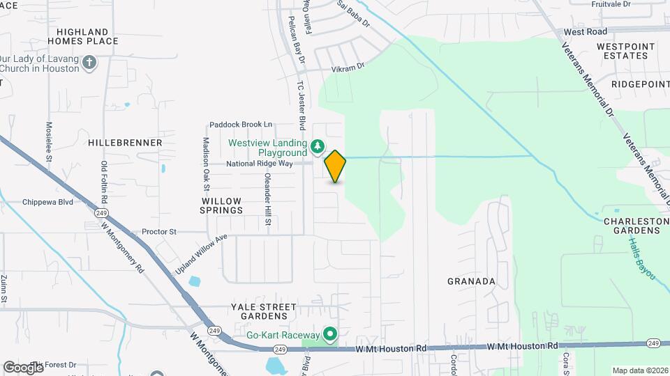 2606 Oakwood Blf Trl Map and Location Details