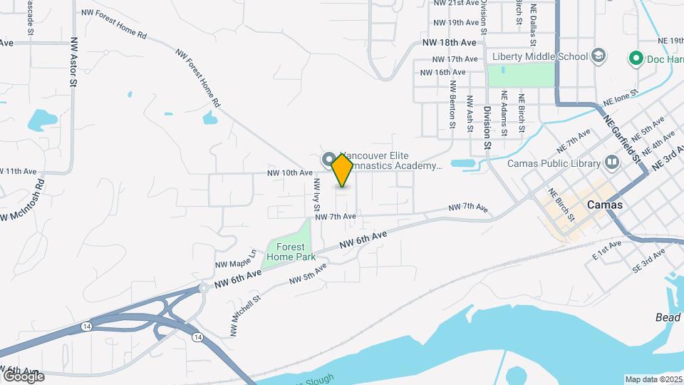 836 NW Hill St-Unit -V 838 Map and Location Details