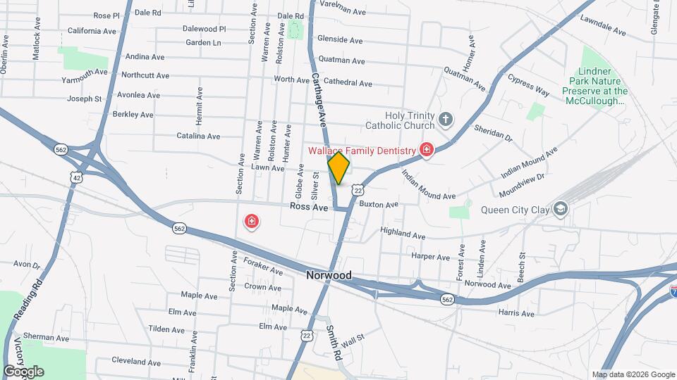 5124 Carthage Ave Map and Location Details