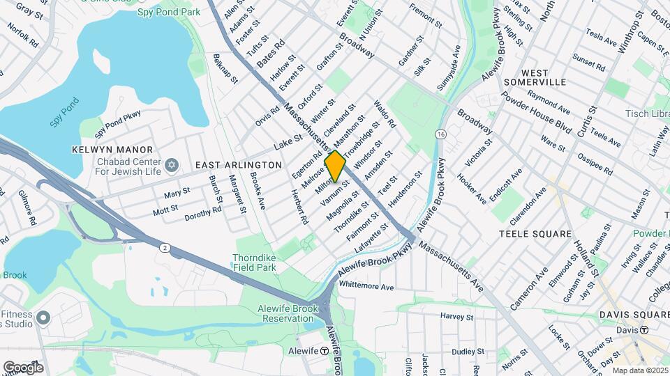 23 Varnum St Map and Location Details