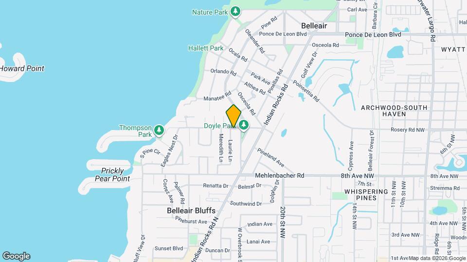 1701 Laurie Ln Map and Location Details