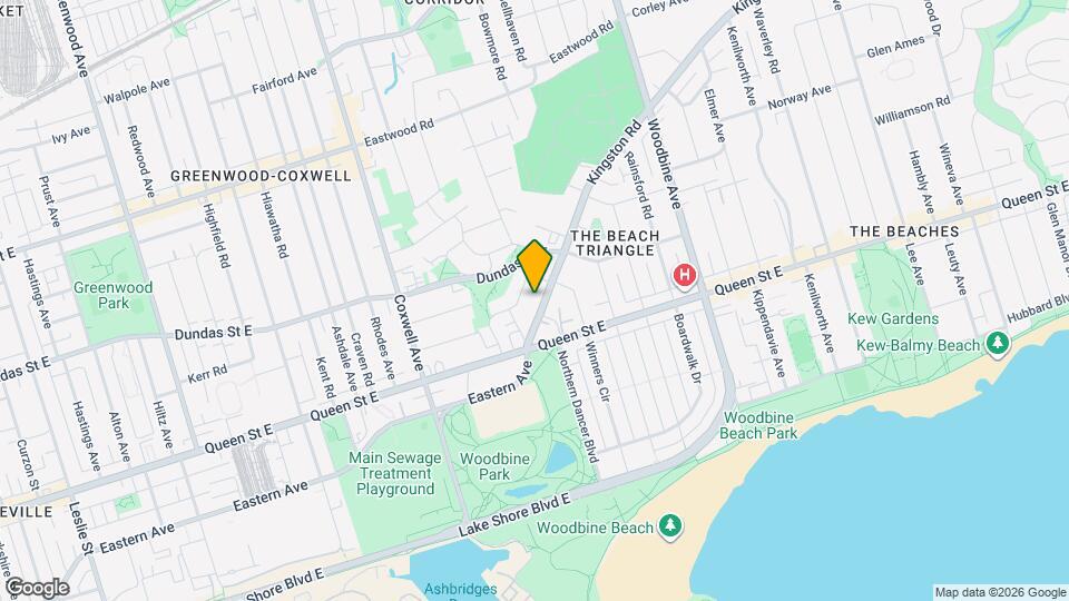 48 Kingston Rd Map and Location Details