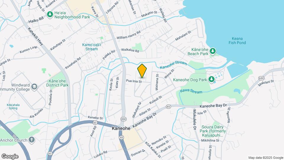 45-423-423 Pua Inia St Map and Location Details